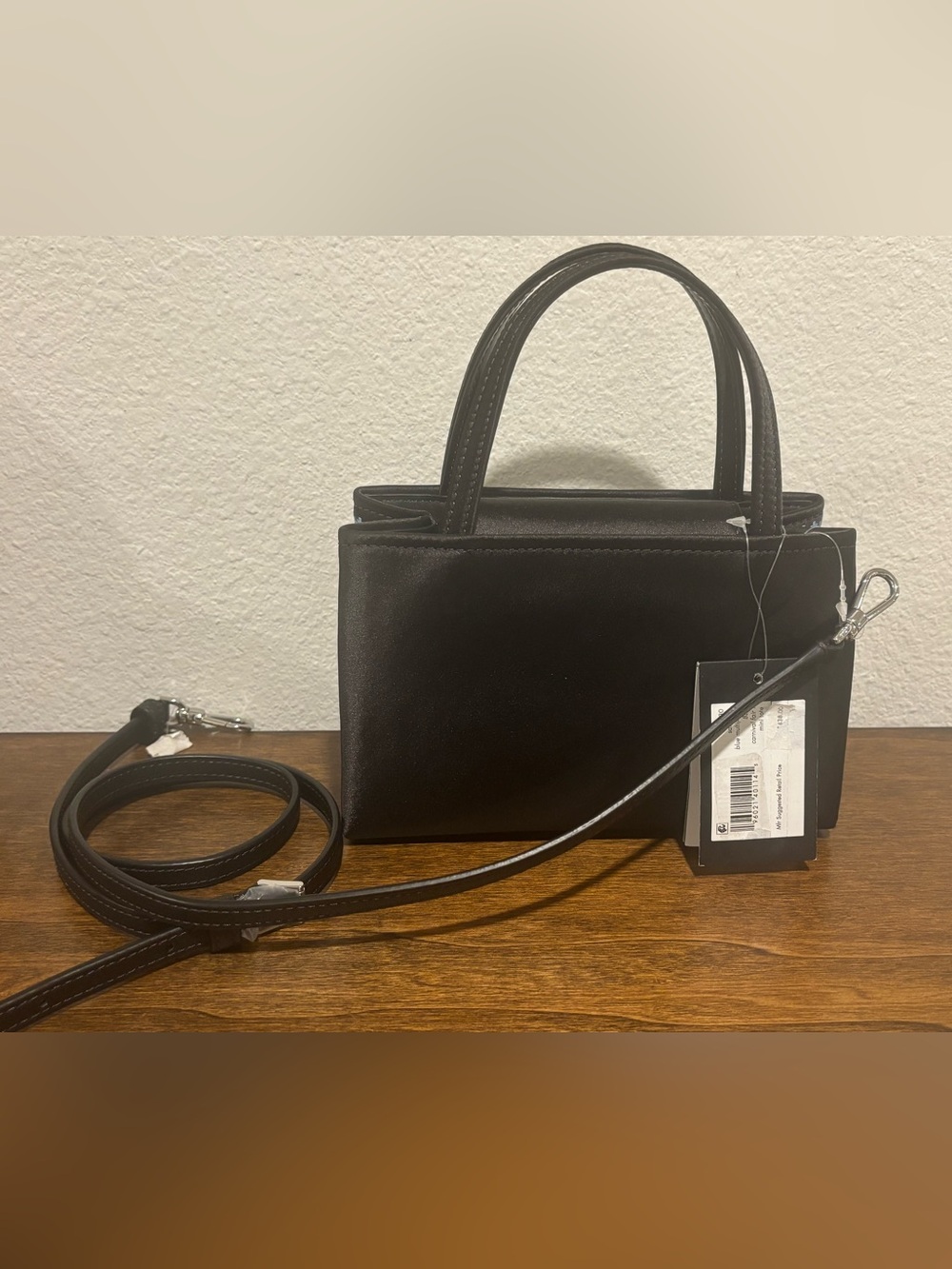 kate spade Mini Black Multi-Color Embroidered Crossbody - Picture 8 of 12